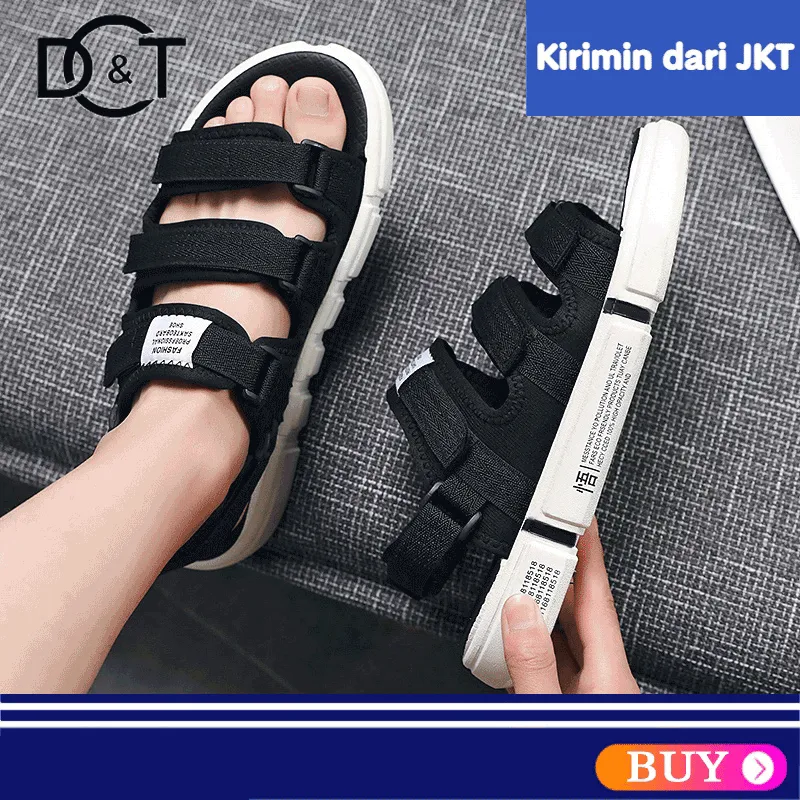 DREAM TALE-TOP BRAND-Sandal Gunung Efrain Unisex Ringan Anti Slip Tidak Licin  Sandal Tali Belakang