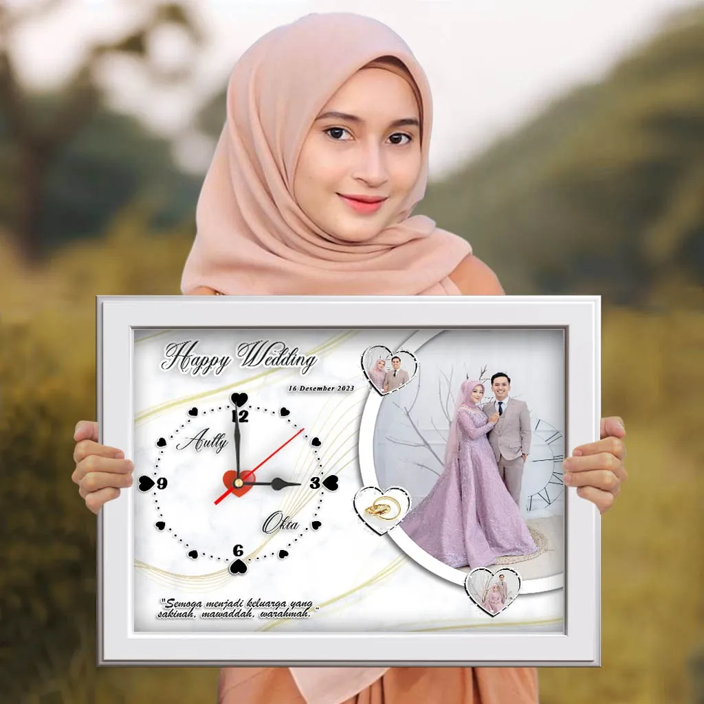 kado pernikahan kado ulang tahun kado wisuda kado ultah hampers lebaran kado bayi jam dinding custom