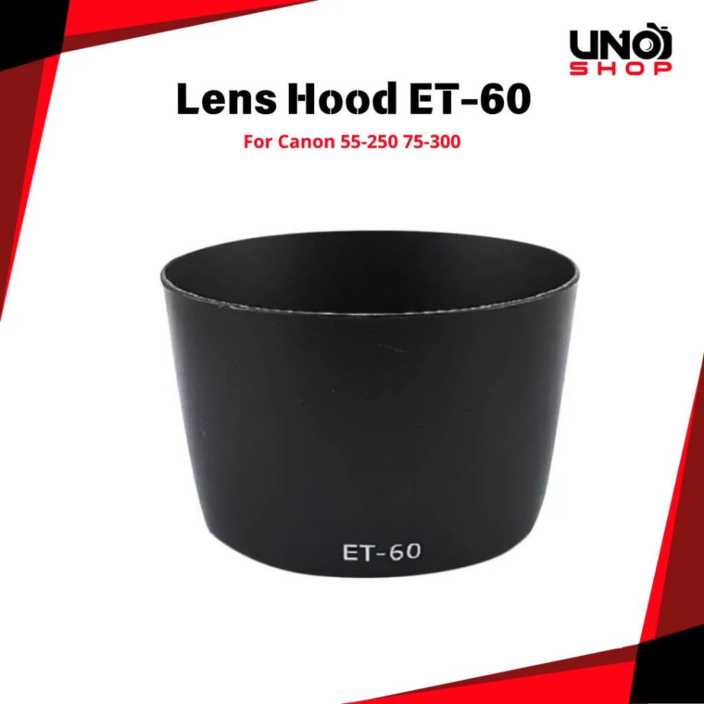 Lens Hood Canon ET-60 bayonet hood SLR accessories 55-250 75-300 58mm
