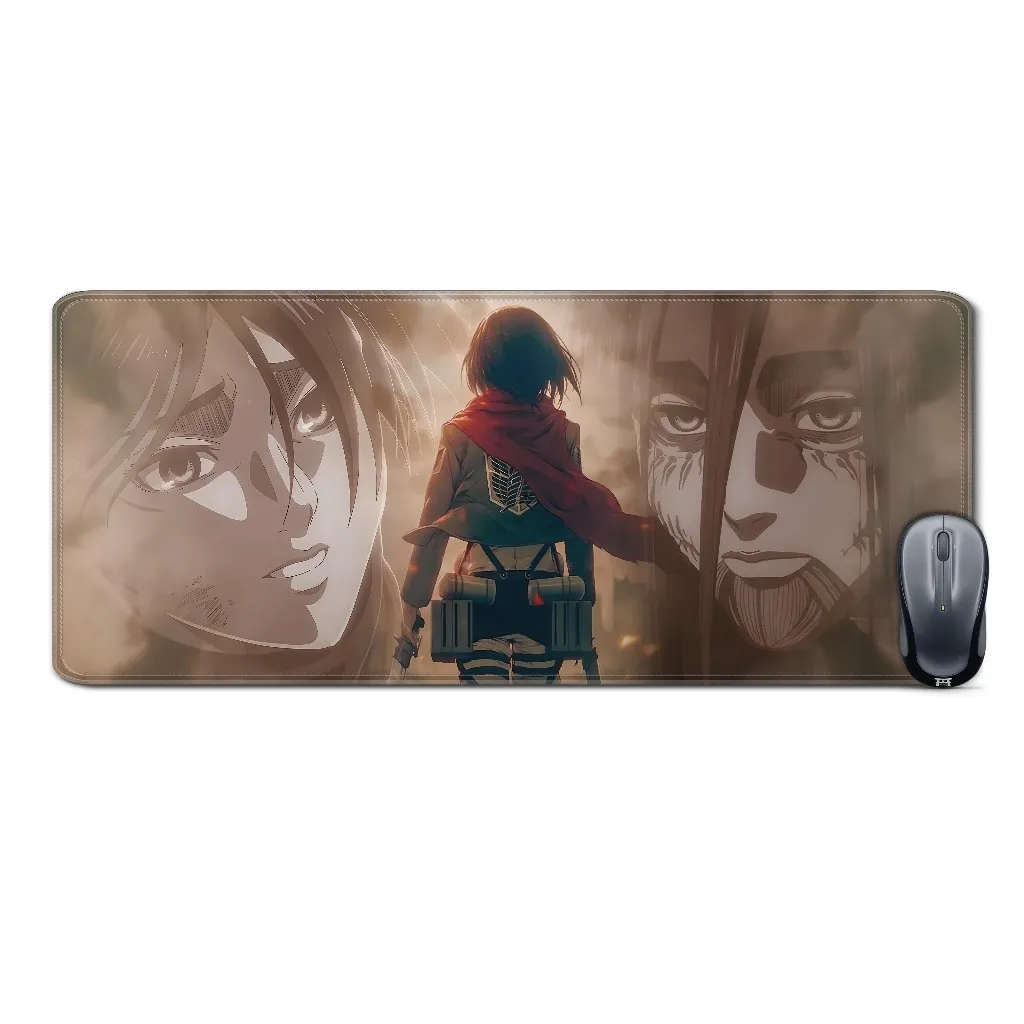 Deskmat mousepad extended anime	MIKASA KILL EREN FINAL	-	ATTACK ON TITAN	material Rubber