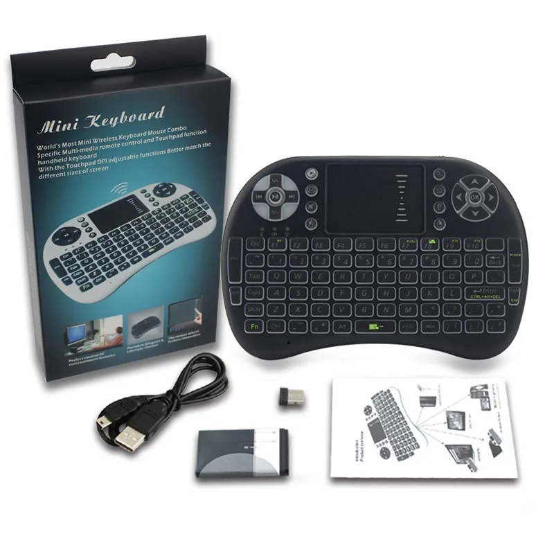COD- Mini Keyboard Wireless USB - Standard TV Smartphone Remote Kontrol
