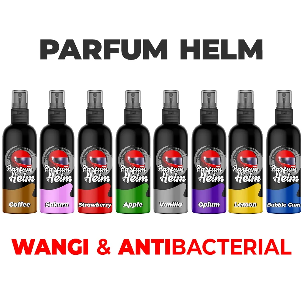 K006 | 60 ml Parfum Helm Antibacterial / Pengharum Pewangi Helm Anti Bakteri & Jamur