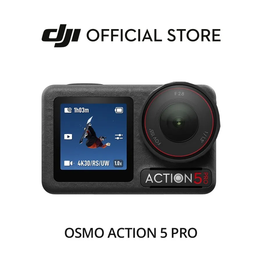 DJI Osmo Action 5 PRO Action Camera Adventure Combo - Garansi Resmi TAM 1 Tahun