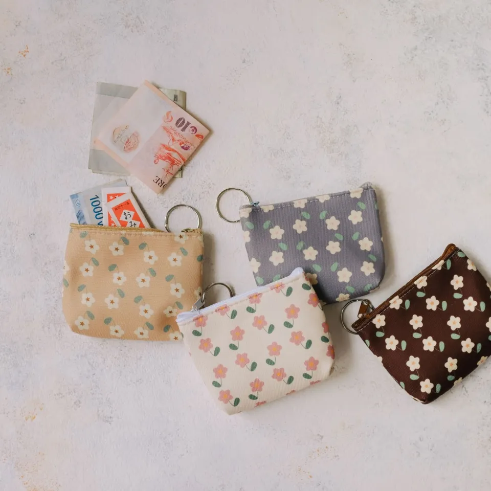 Flower Pattern Coin Pouch [CREATIV]