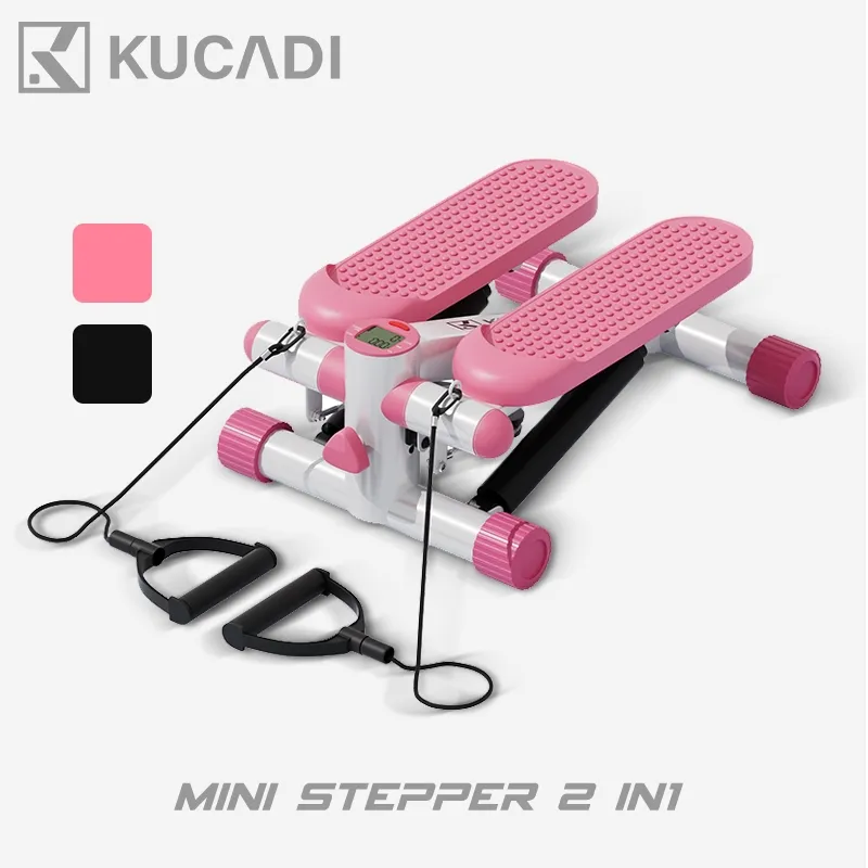 KUCADI Mini Stepper - Alat Fitness Olahraga/Air Climber Steper Stepper Penurun Berat Badan 2 in 1