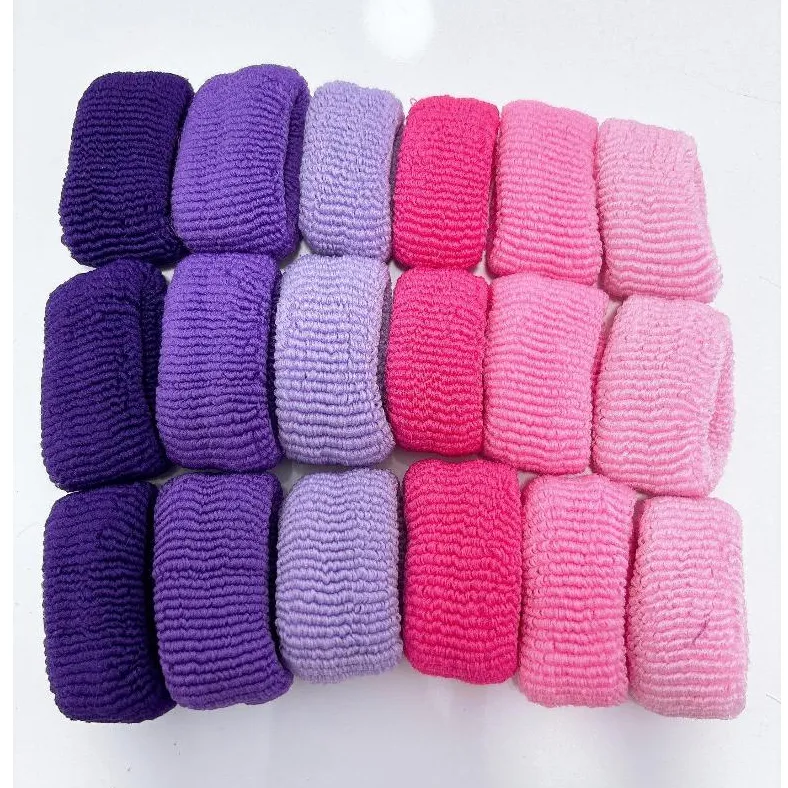 IKAT RAMBUT DONAT 18PCS/ KUNCIR RAMBUT DONUTS 18