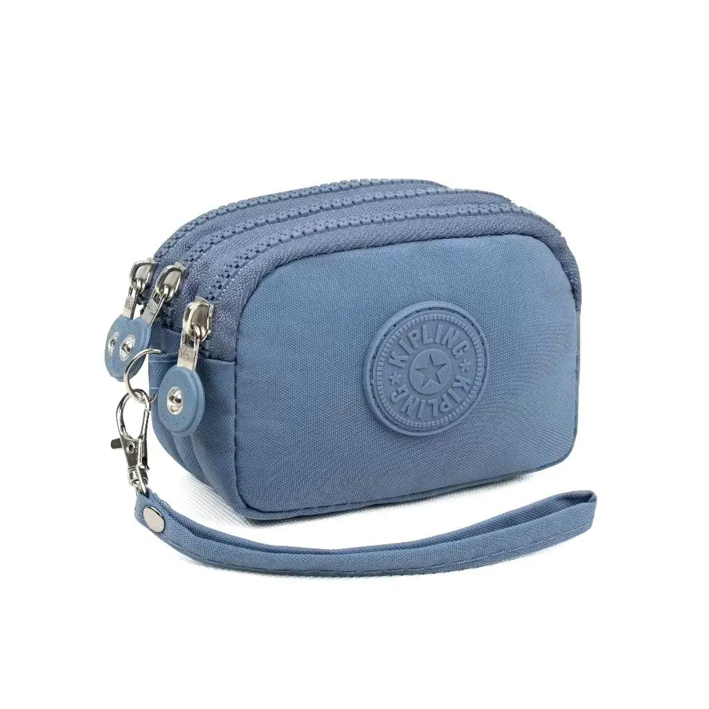 DOMPET KOIN KP 3 RUANG KECIL SLETING IMPORT KP159