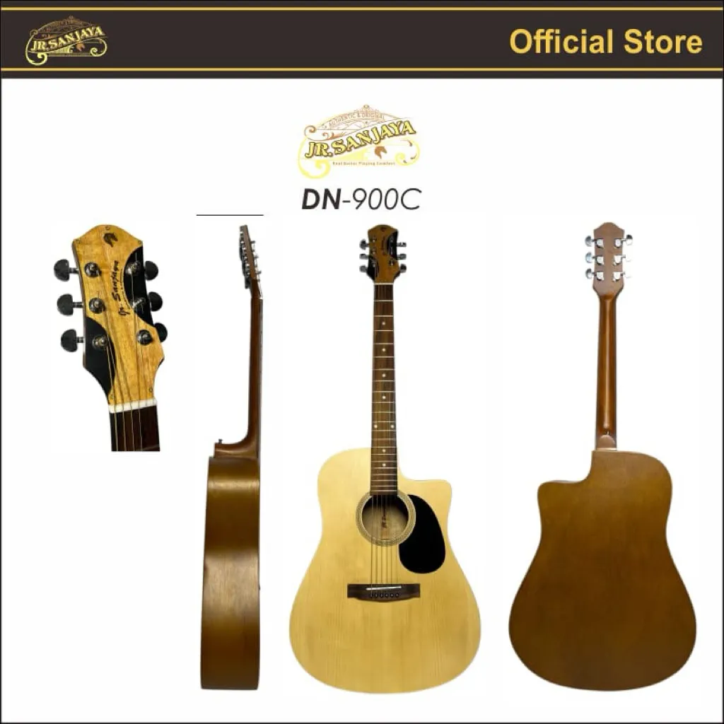 GITAR AKUSTIK/AKUSTIK ELECTRIK ORIGINAL JR.SANJAYA DN-900C