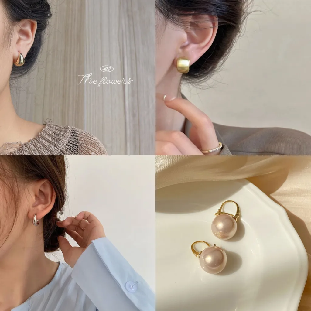 Anting Tammara Simplicity Fashion Korea Anting Stud Earing Fashion Alloy