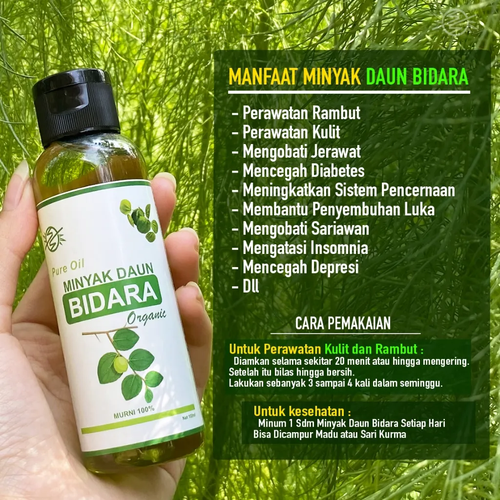Minyak Bidara Asli Original