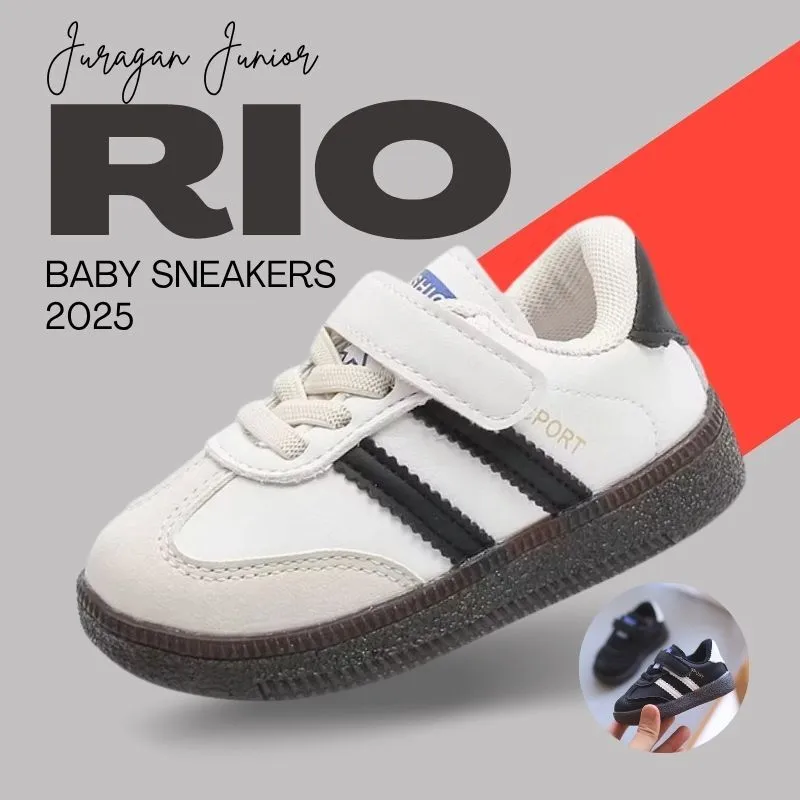 RAMADHAN SALE Juragan Junior [COD] Sepatu RIO Sepatu Bayi Anak Laki-laki Import 16-26 Usia 6bulan-2tahun