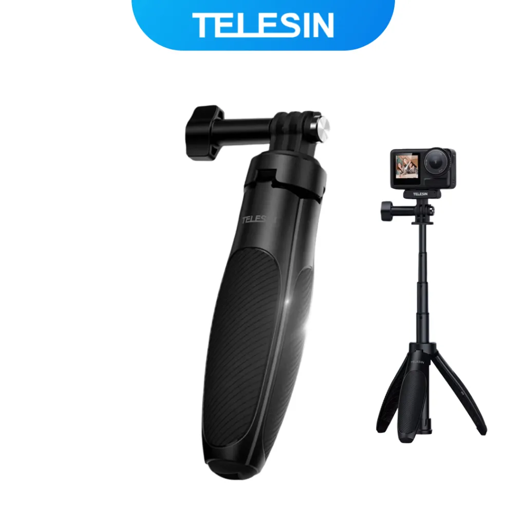 TELESIN Tripod Mini Kamera Aksi Tongsis Monopod GoPro Insta360 40cm - S1-MNP-01
