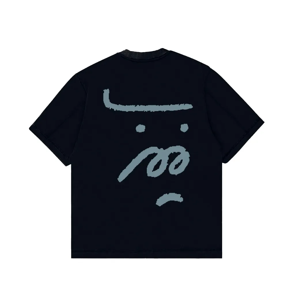 Onoma Katun Bangkok - Oversized Tshirt Lucky Man Black - Kaos