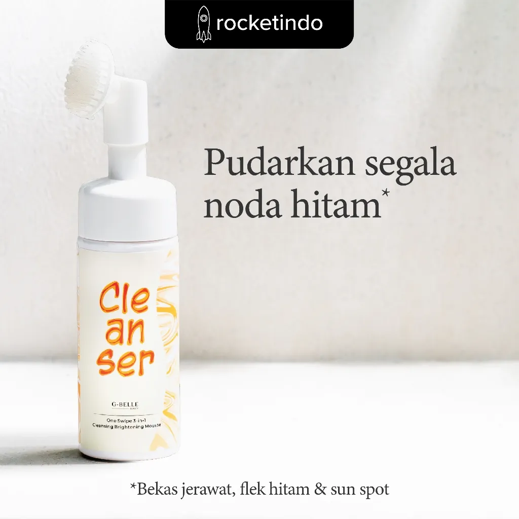 GBELLE | Face wash 3 in 1 Brightening Cleansing Foam - 150ml