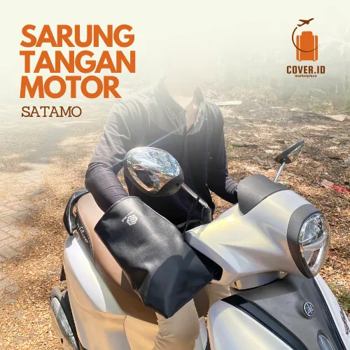 SATAMO (READY STOCK) Sarung Tangan Motor Furing Premium Stang Motor Waterproof Anti UV .