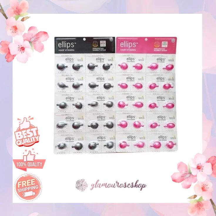 Ellips Hair Vitamin Rambut Capsule isi 20 pc