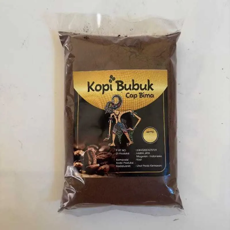 [TERMURAH] Kopi Bubuk Hitam   1 Kg Grade Super kopi robusta, istimewa