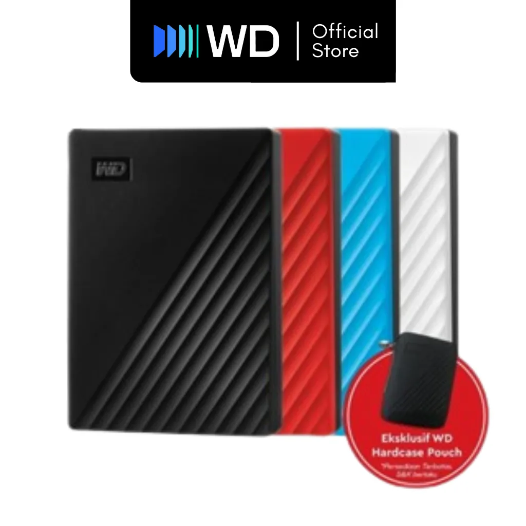 WD My Passport 5TB - HDD / Hardisk / Harddisk External 2.5" USB 3.2