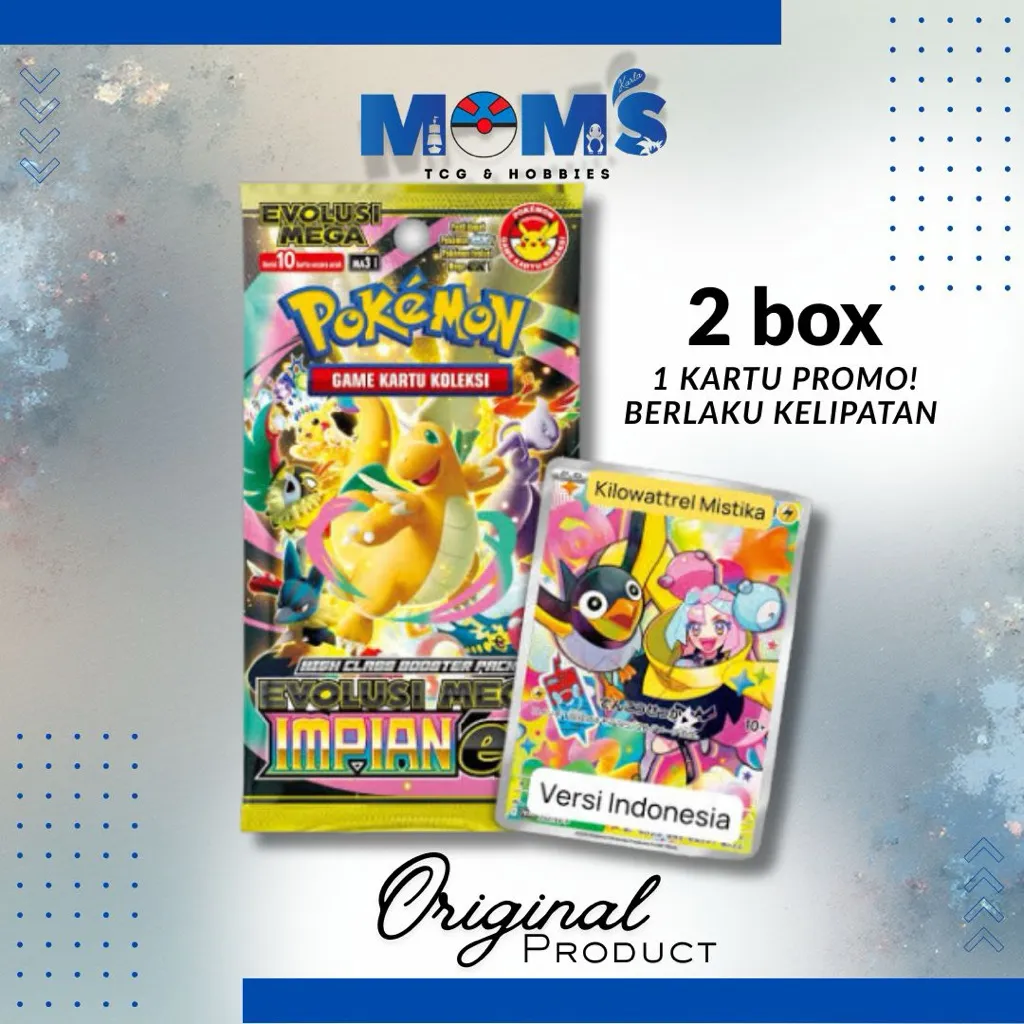Pokemon TCG Evolusi Mega Impian Ex Mega Dream Indonesia MA3