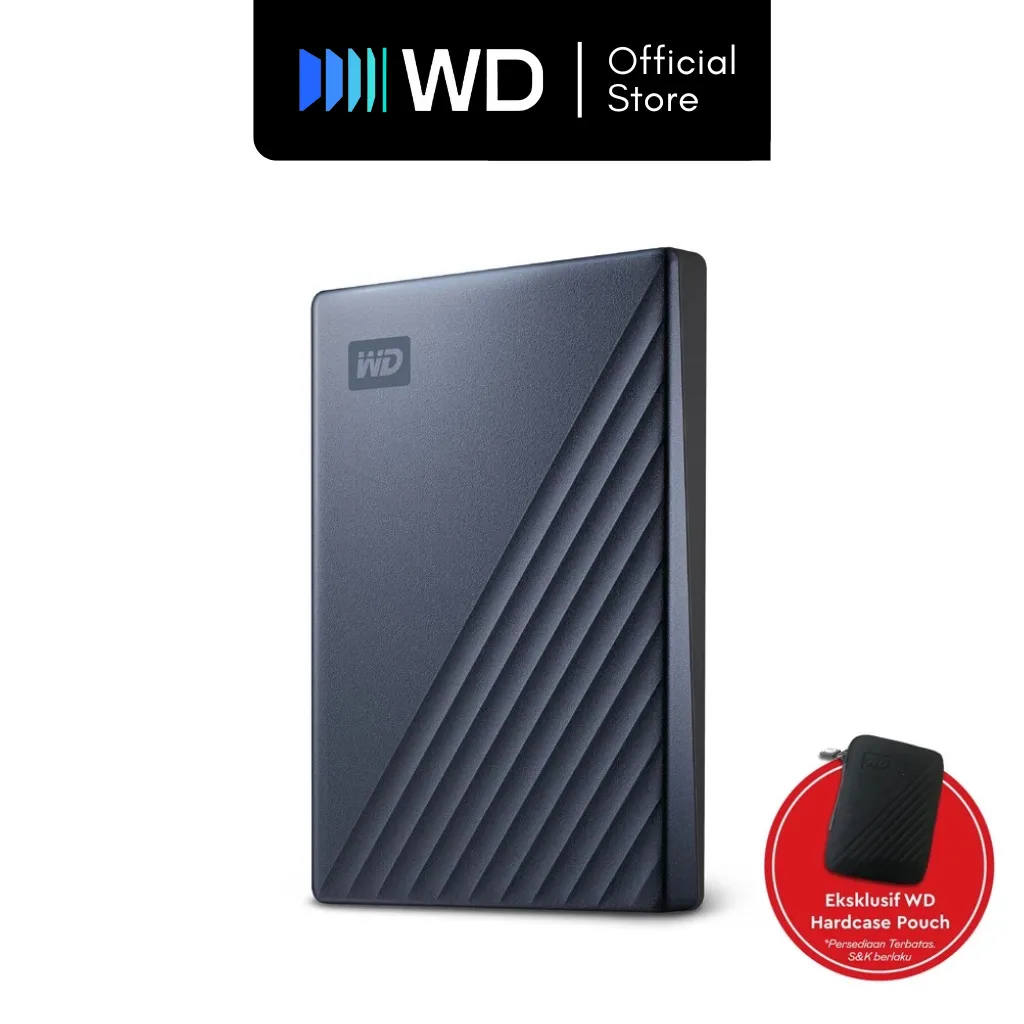 WD My Passport Ultra 5TB - HDD/ Hardisk / Harddisk External USB-C 3.2