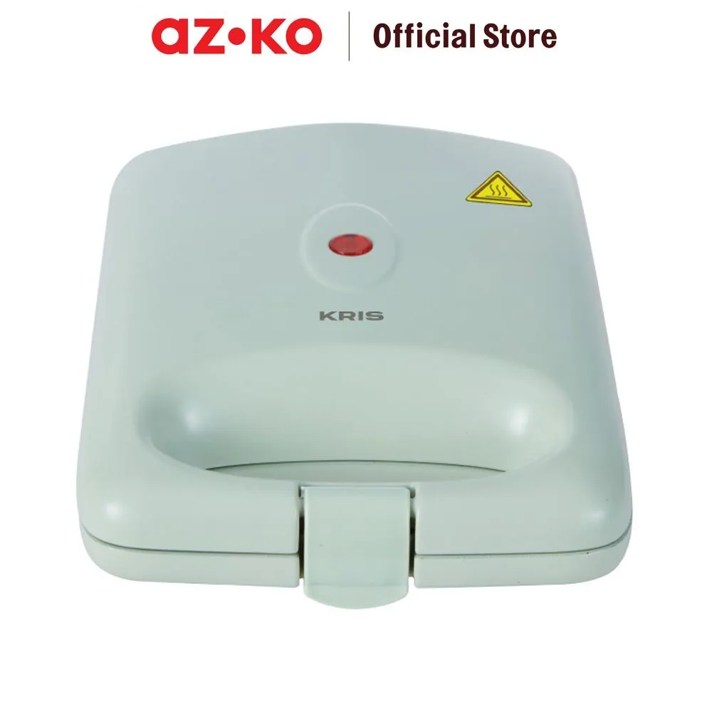 AZKO Kris Sandwich Maker 1 Slice - Hijau Matte Pembuat Roti Lapis Alat Pemanggang Cetakan Sandwich Anti Lengket Perlengkapan Dapur