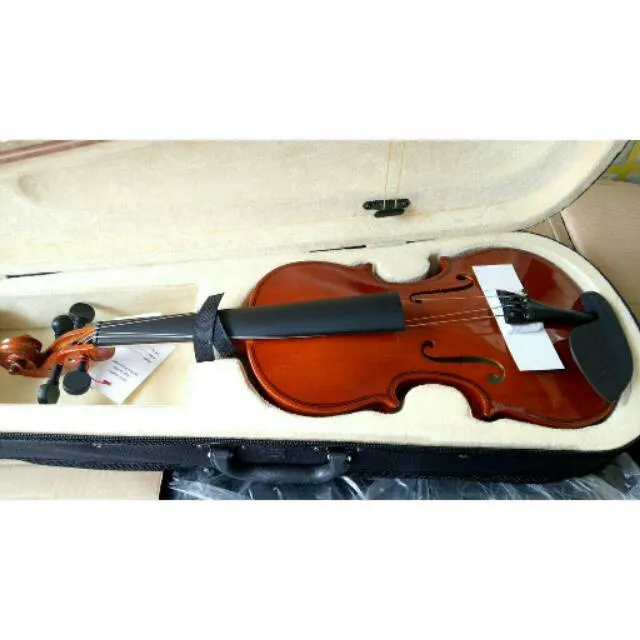 BIOLA COWBOY ORIGINAL INPORT LENGKAP/KOMPLIT TINGGAL GESEK Lbiola akustik fullset violin cowboy 3/4dan 4/4 1/2 ORIGINAL