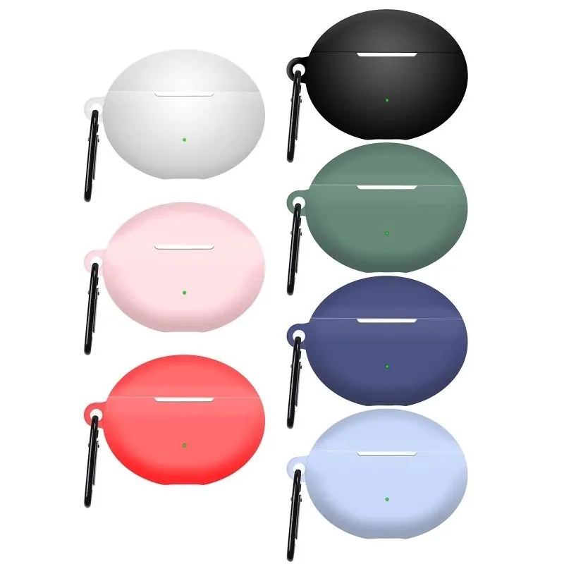 Case Casing Silicone Protective Huawei Freebuds 5i tws / Freebuds 6i tws + Carabiner