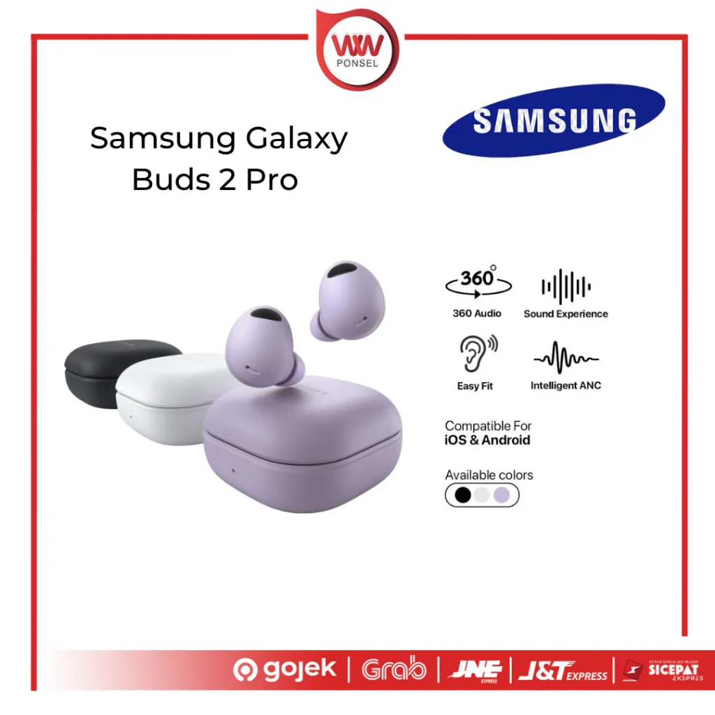 Samsung Galaxy Buds 2 Pro Wireless Earphone Headset Bluetooth Bluetooth Garansi Resmi