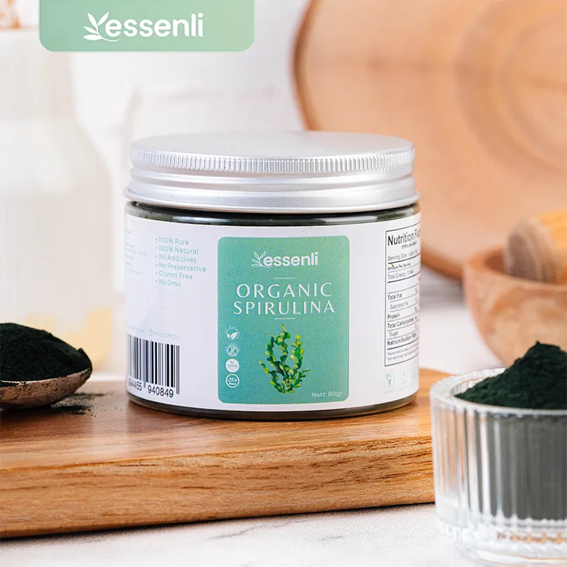 ESSENLI Organic Spirulina Powder / Masker Spirulina