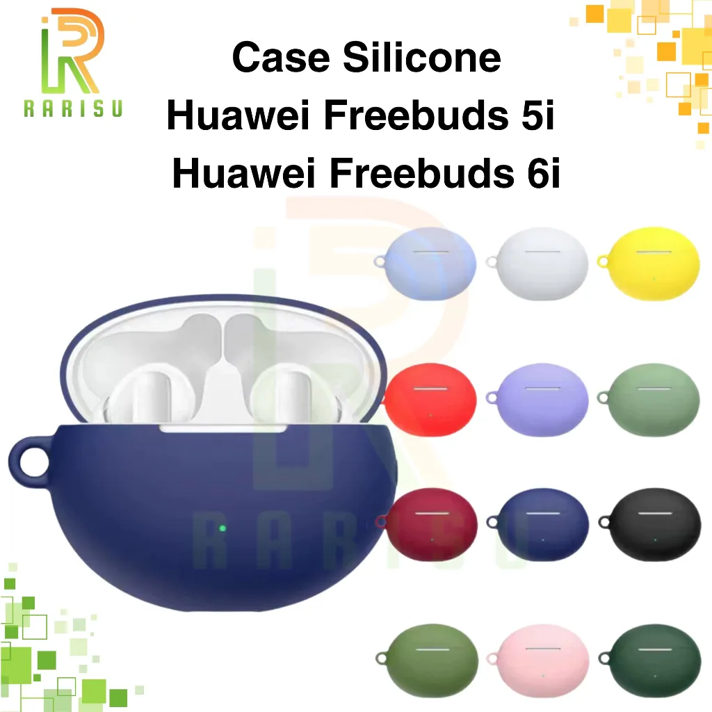 Case Casing Cover Silicone Huawei Freebuds 5i Huawei Freebuds 6i + Gantungan Rarisu