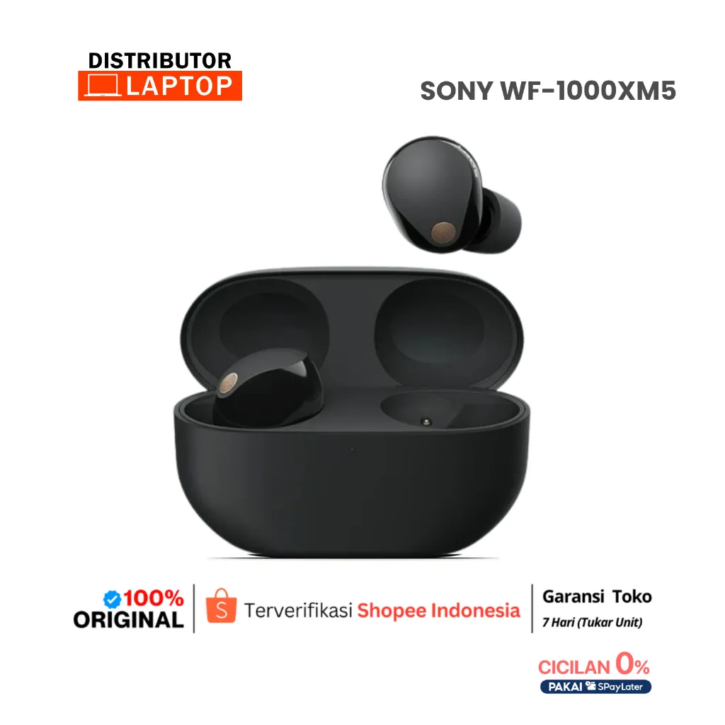 SONY WF-1000XM5 Wireless TWS Earbuds Ear Buds Garansi Resmi