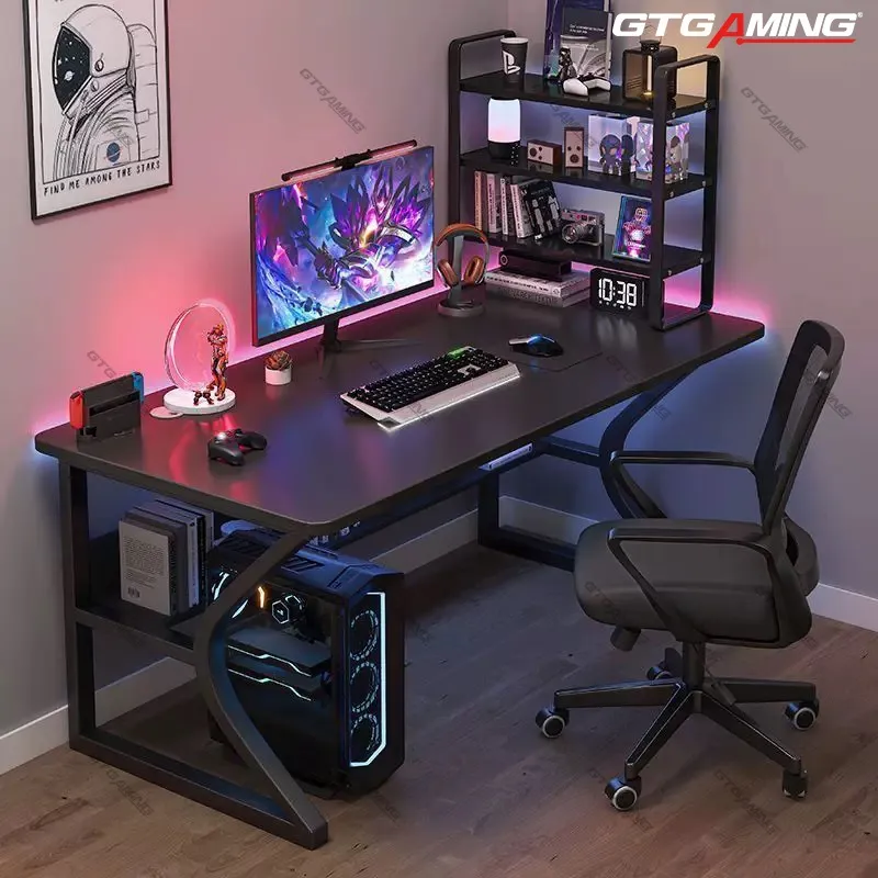 GTGAMING Meja Komputer Meja Gaming Minimalis Modern Meja Laptop Meja Belajar Meja kantor