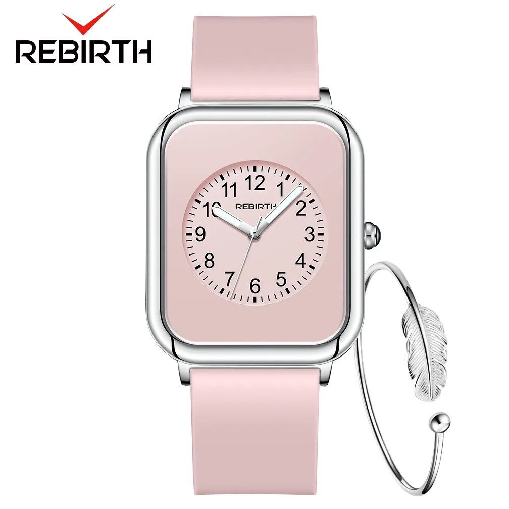 REBIRTH Jam Tangan Wanita Anti Air Santai Mode Korean Style Kuarsa Jam Tangan Cewek Original
