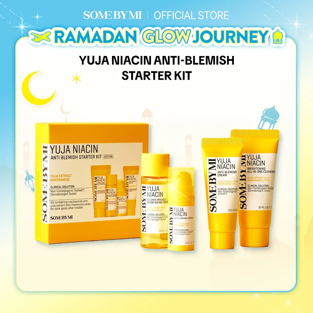 [NO.1 BRIGHTENING KIT] SOME BY MI Yuja Niacin Anti Blemish Starter Kit