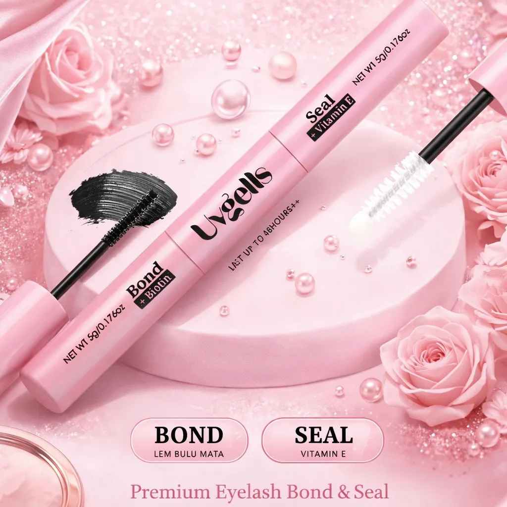 Bond and Seal - Lem bulu mata 2in1/ Remover & tweezers diy eyelash extension