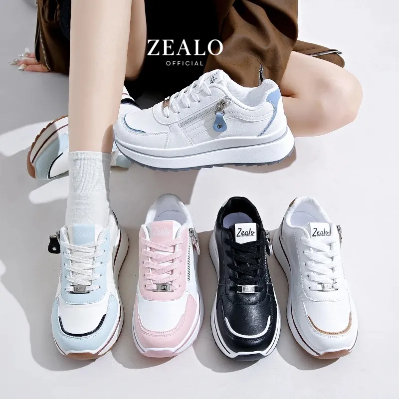 Zealo 352 Sepatu Korea Sneakers Fashion Wanita Casual Shoes Sport Cewek Premium Quality Olahraga