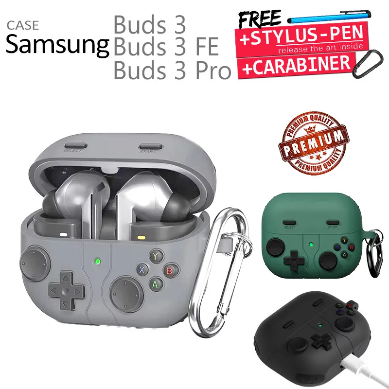 Samsung Galaxy Buds 3 / 3 Pro / 3 FE - Joy Stick Case TWS Bluetooth Earphone Wireless Buds3