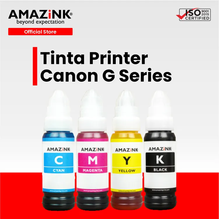 Tinta Canon GI-790 G1010 G2010 G3010 G1000 G2000 G3000 - Tinta AMAZiNK Original