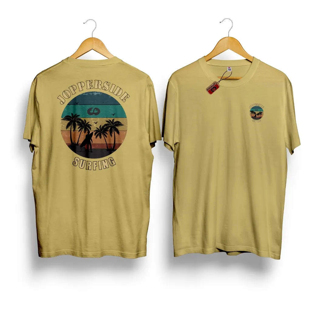 Jopperside kaos pria katun combed original distro premium ts267db vintage beach