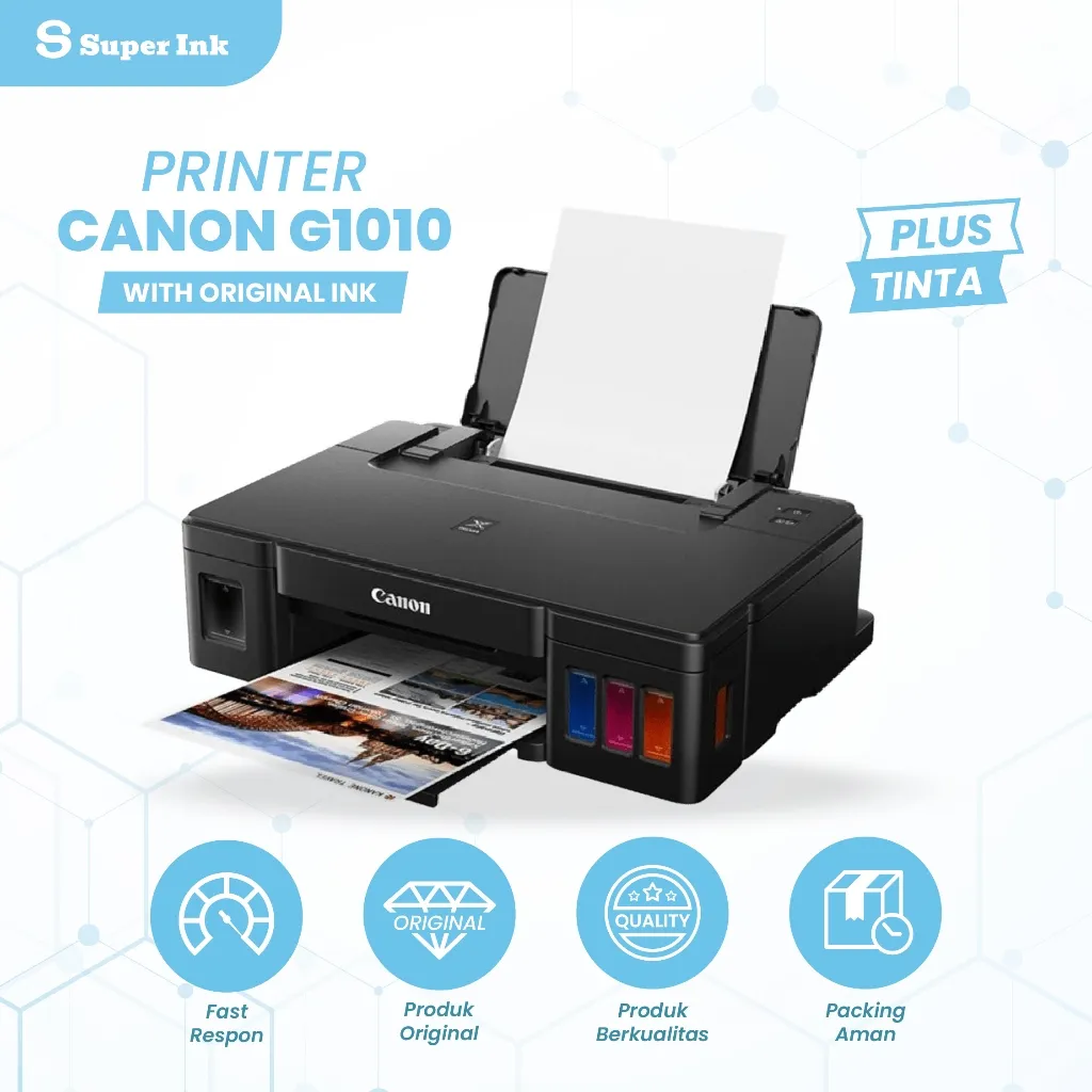 Printer CANON G1010 Print Only Fungsi Tunggal Inktank