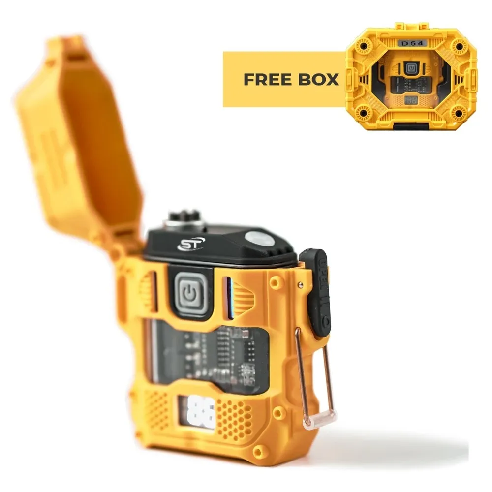 Suksestech Korek Api Elektrik Senter Led 3 Mode Portable Lamp Lampu Key chain Free BOX D54