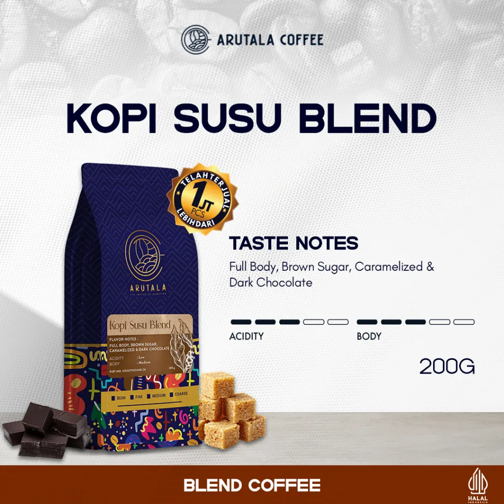 ARUTALA Blend Coffee for kekinian kopi susu 200 gram