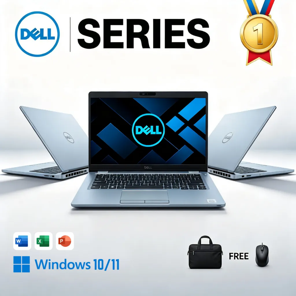 Laptop Dell Series | 5310 Gen10 | 5300 Core i7 | RAM 8 / 16GB | SSD 128GB / 256GB