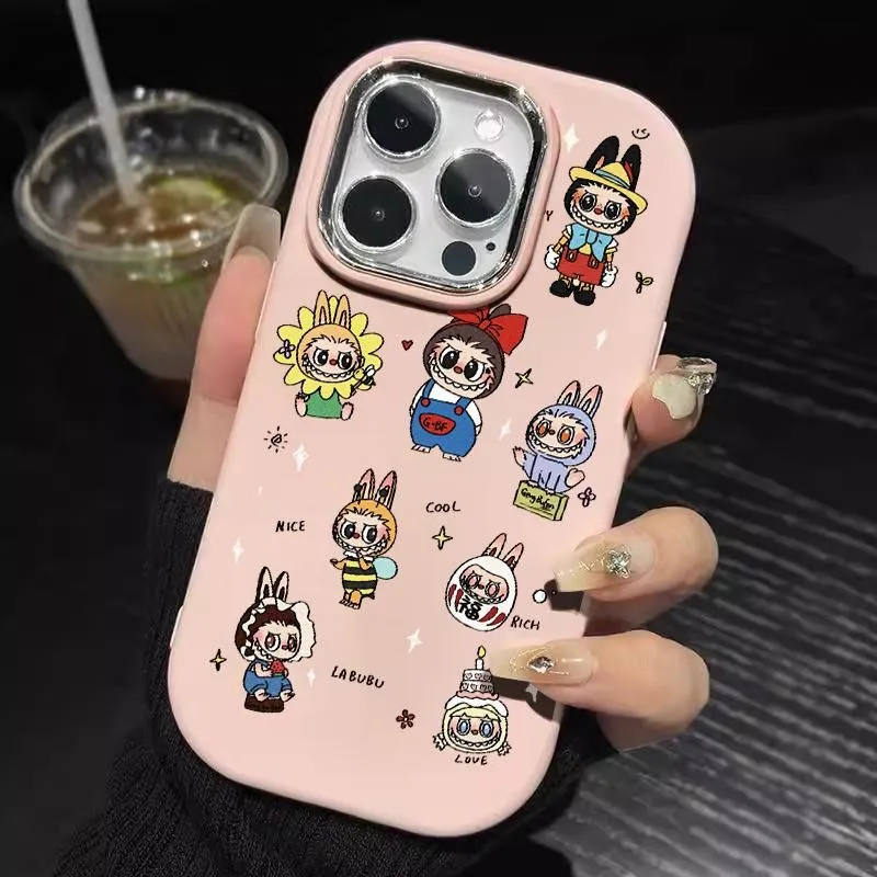 Casing Hp For For Realme C53 C35 C55 C67 4G Case Lembut Silikon Girls Cute Books Macaron Back Cover