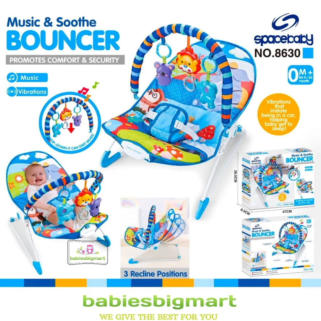 BOUNCER PLIKO PICCOLA ROCKING BABY 11 In 1 PK 306 SPACEBABY SB 1703 / SB 1803 / SB 2109 / SB 8630 / SB 1816 / PACIFIC PC 1900 KURSI GOYANG SPACE BABY