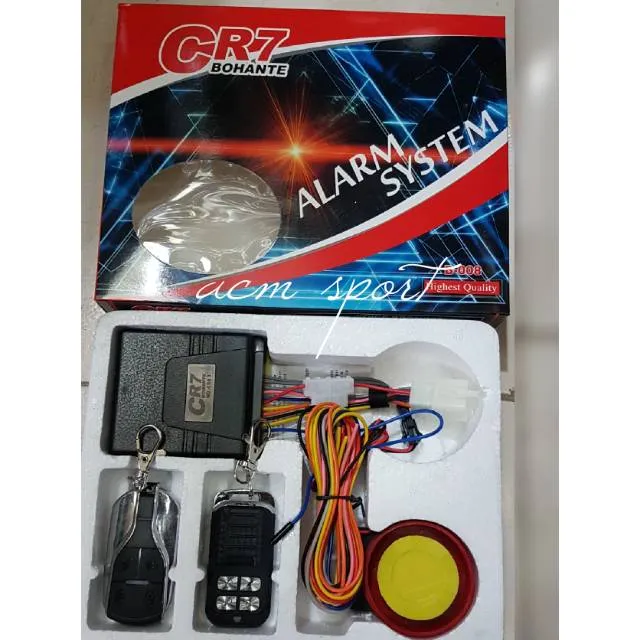 ALARM CR7 MOTOR SYSTEM REMOTE JARAK JAUH UNIVERSAL MOTOR HONDA YAMAHA SUZUKI