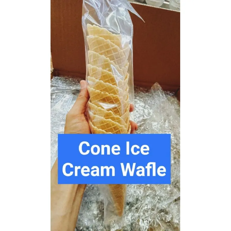 Cone Ice Cream Wafle Kerucut Diameter 5 cm
