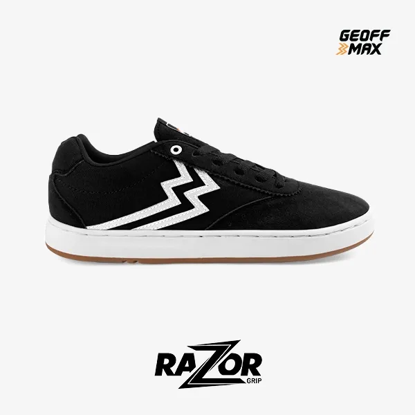 Geoff Max - Boston Black White | Shoes Cupsole | Sepatu | Sneakers | Sepatu Pria Wanita | Sepatu Sekolah Kuliah