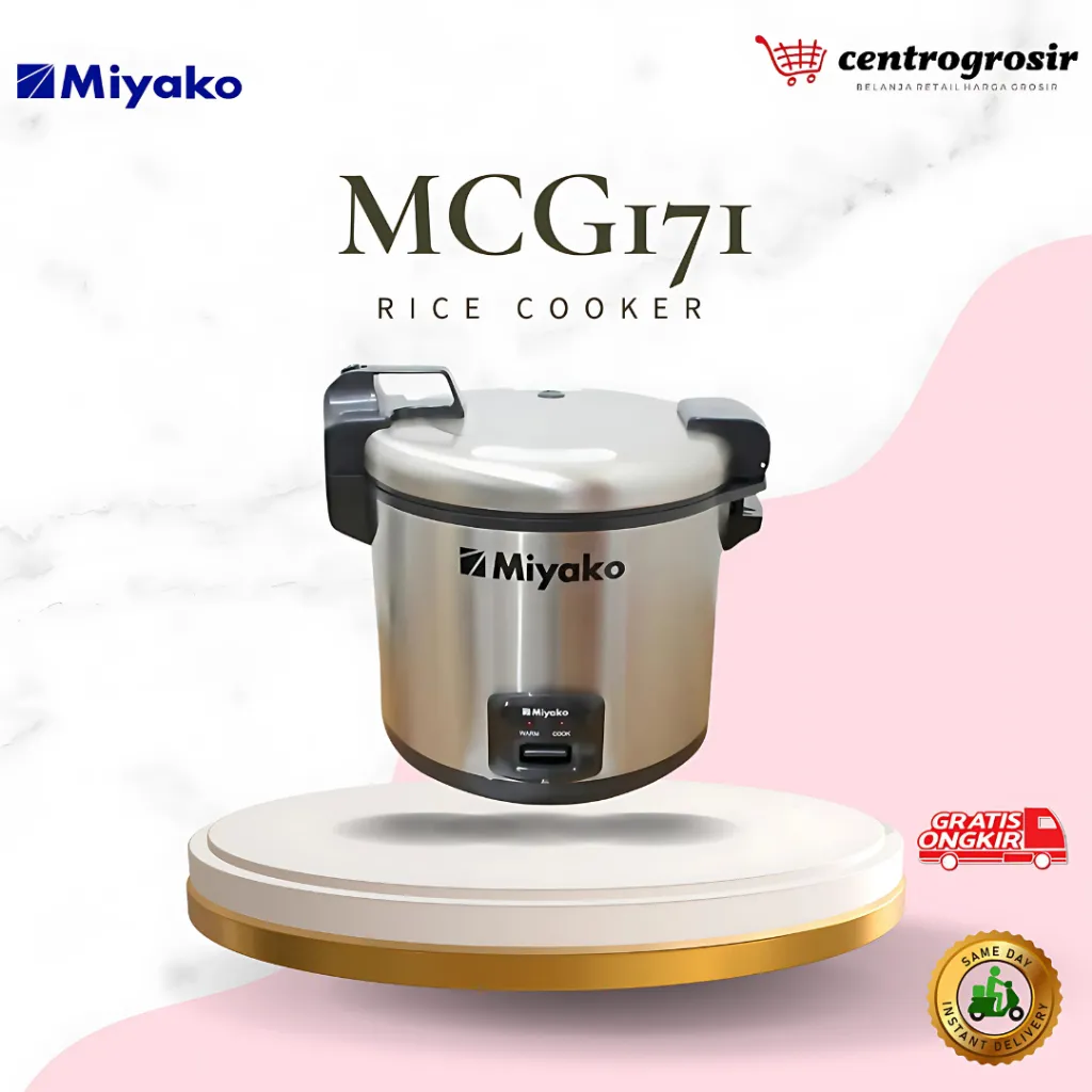Miyako MCG171 Rice Cooker Besar MCG-171 Magic Com 6 Liter