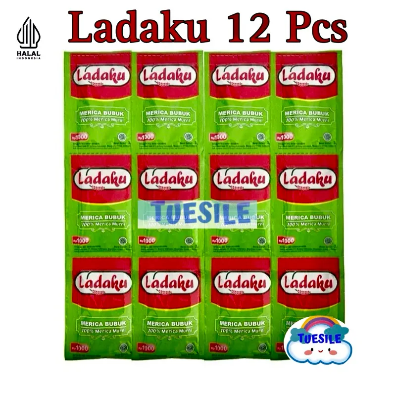LADAKU MERICA BUBUK 1 RENCENG ISI 12pcs